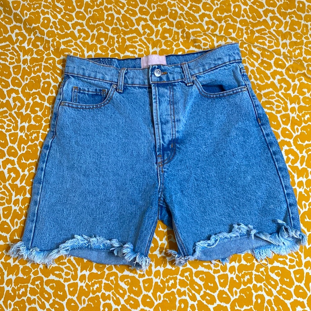REVICE Denim High Waisted Short - Picture 2 of 3
